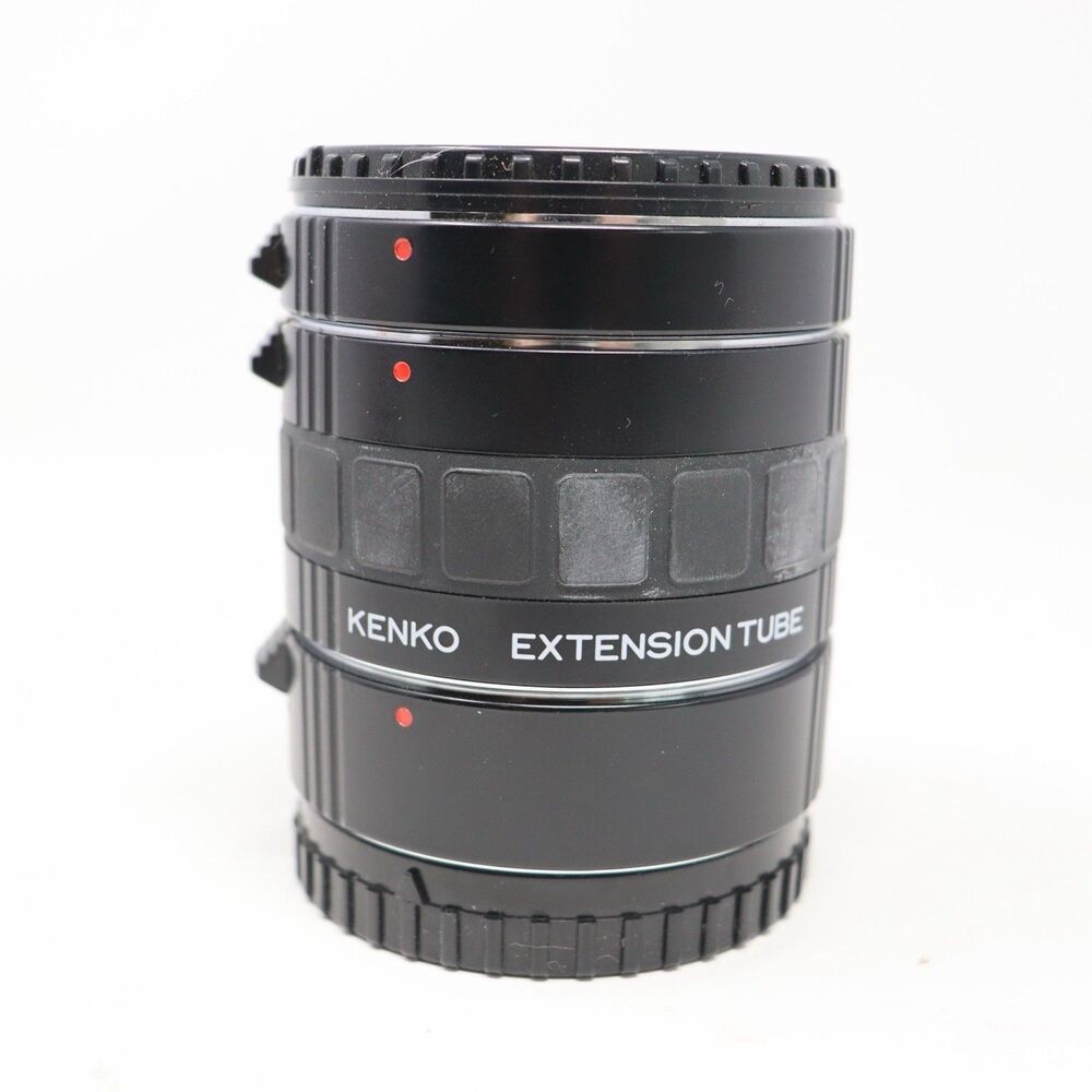 USED Kenko Extension Tubes for M/AF (36mm, 20mm, 12m) for Minolta AF/Sony A